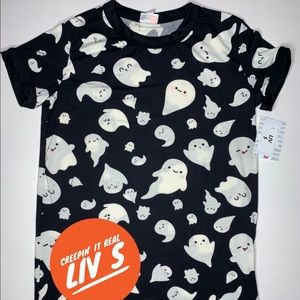 LulaRoe Halloween Short Sleeve Top